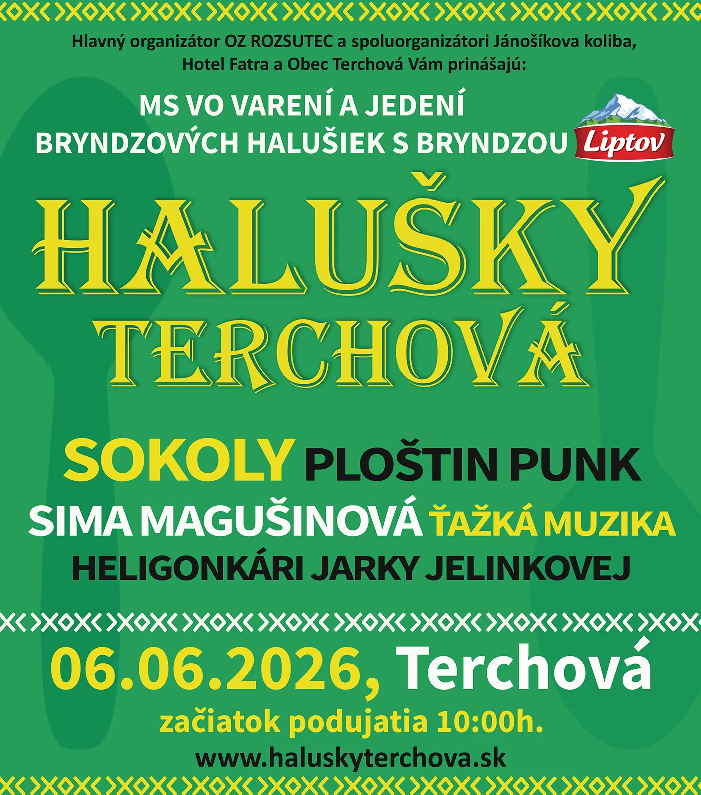 plagat halusky terchova 2026
